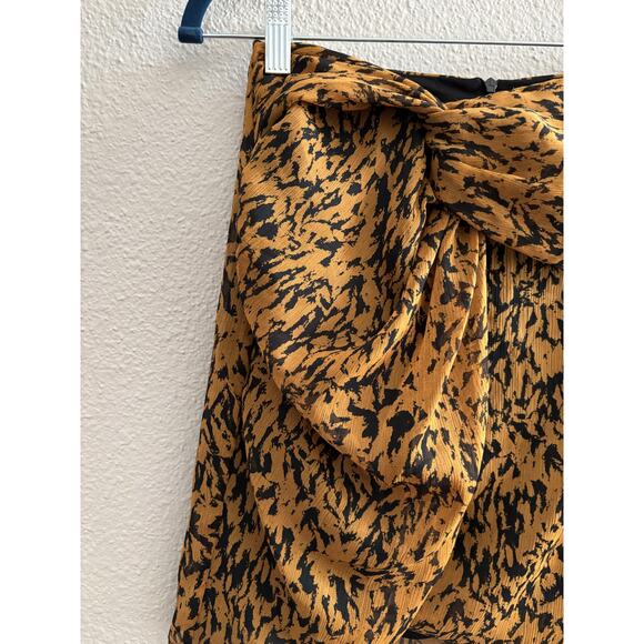 Zara Animal Cheetah Print Mini Skirt Women's Size Medium - Picture 4 of 9